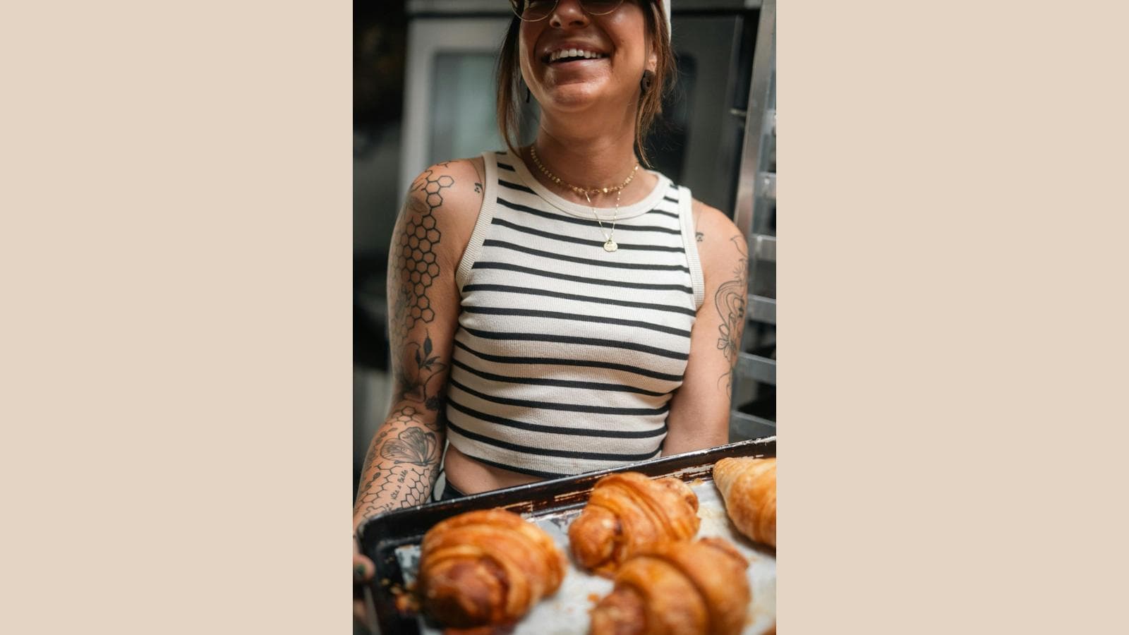 Sourdough Starter Croissants