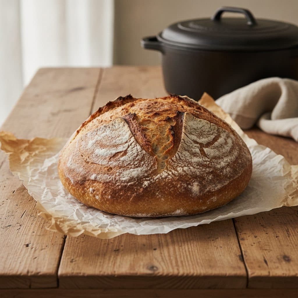 Simple No-Knead Bread